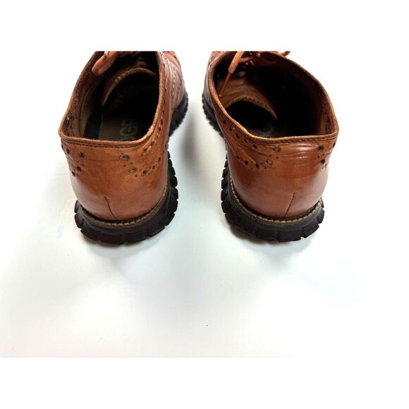 Cole Haan ZERGRAND Remastered Wingtip‎ Oxford Mens 9M Brown Leather Lace-up main image 8